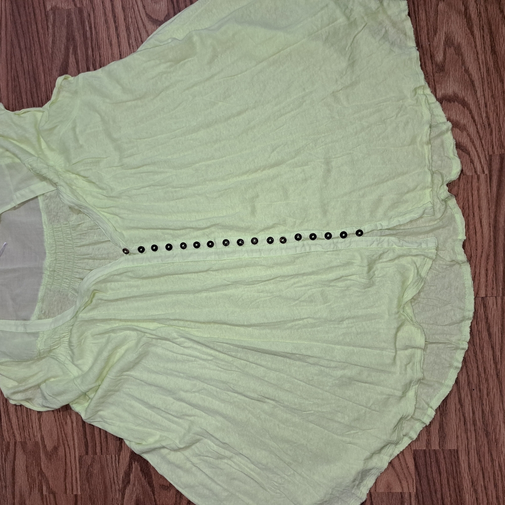 Free People Light Yellow Camisole